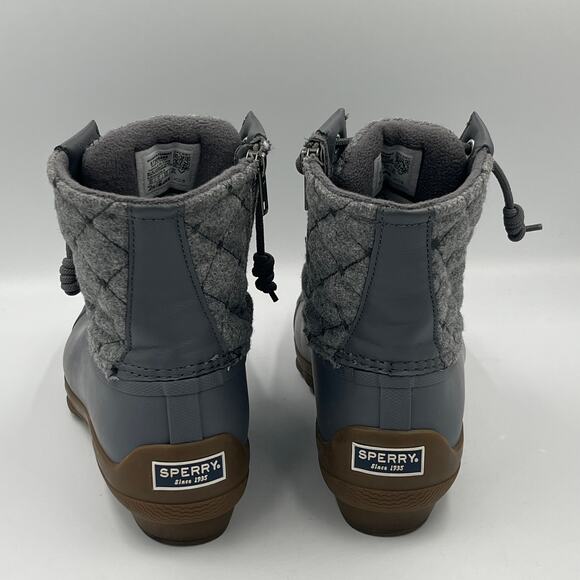 Sperry Women's Syren Gulf Wool Duck Boots Gray 8.5 - Picture 5 of 8